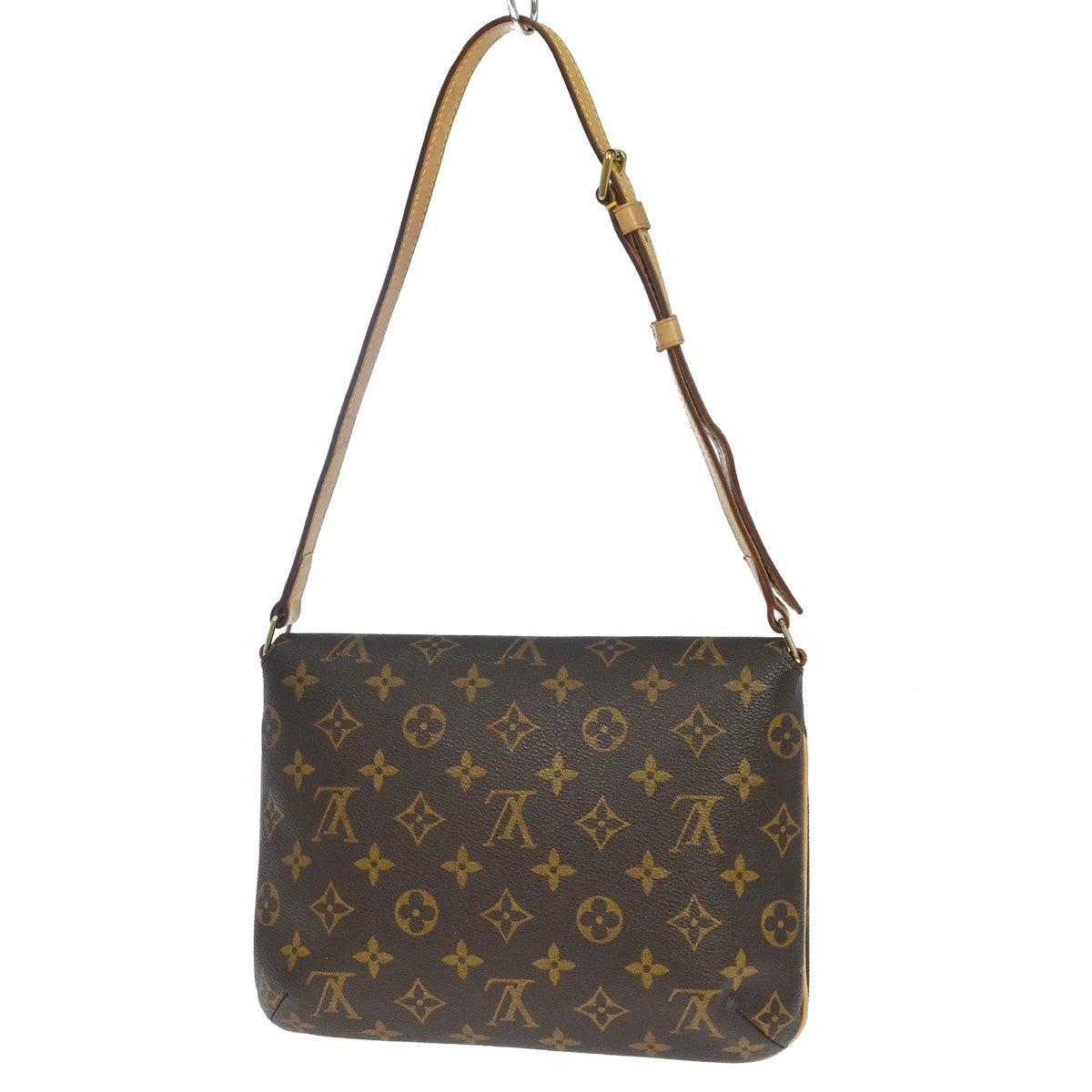 Louis Vuitton Musette Tango Monogram Canvas, Brown, Canvas, Shoulder Bag