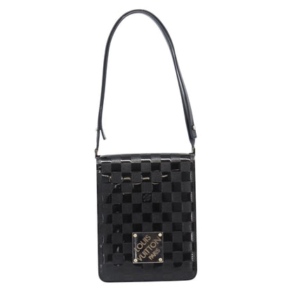 Louis Vuitton Cabaret Club Damier Vernis, Black, Patent Leather, Handbag