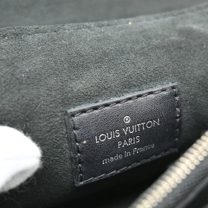 Louis Vuitton Pochette Kabuki Printed Epi Leather and Reverse Monogram Canvas, Brown, Canvas, Clutch