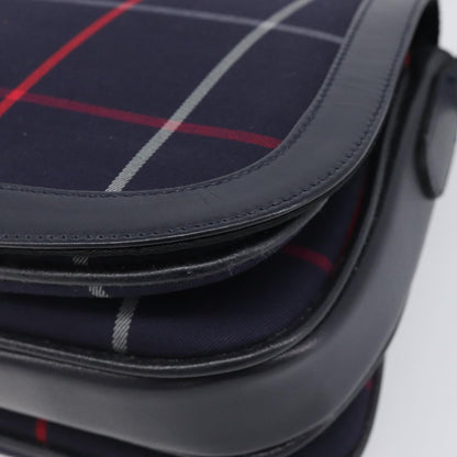 Burberry Nova Check Shoulder Bag Canvas, Navy, Canvas, Shoulder Bag