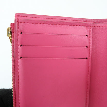 Louis Vuitton Victorine Nanogram Embossed Leather, Pink, Leather, Wallet