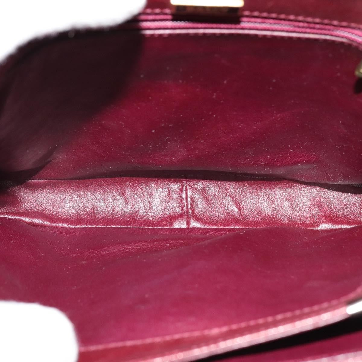 Bally Vintage Leather, Burgundy, Leather, Shoulder Bag
