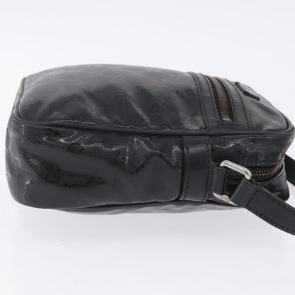 Gucci Zip GG Imprime, Black, Canvas, Shoulder Bag