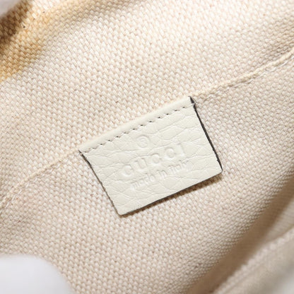 Gucci Soho Disco Leather, White, Leather, Shoulder Bag