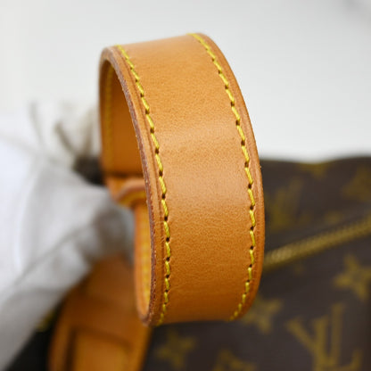 Louis Vuitton Keepall Bandouliere Monogram Canvas, Brown, Canvas, Travel Bag