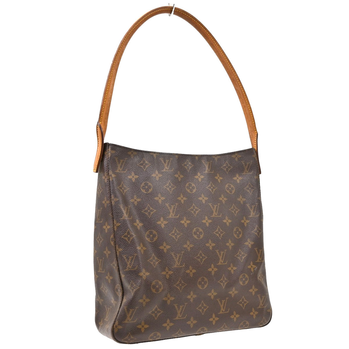 Louis Vuitton Loop Hobo Canvas, Brown, Canvas, Shoulder Bag