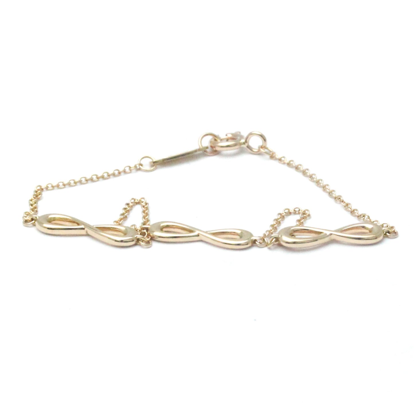 Tiffany & Co Infinity, Gold, Rose Gold, bracelet