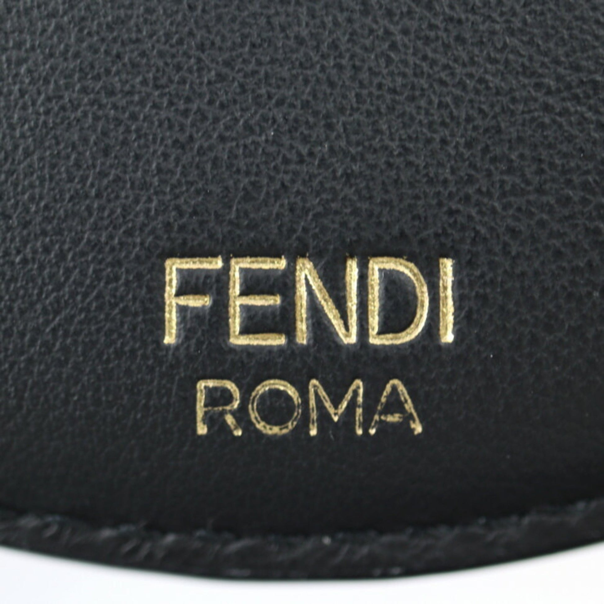 Fendi, Black, Leather, shoulder