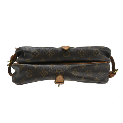 Louis Vuitton Saumur Monogram Canvas, Brown, Canvas, Shoulder Bag