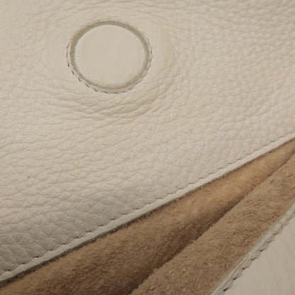 Bottega Veneta Shoulder Leather, White, Leather, Shoulder Bag