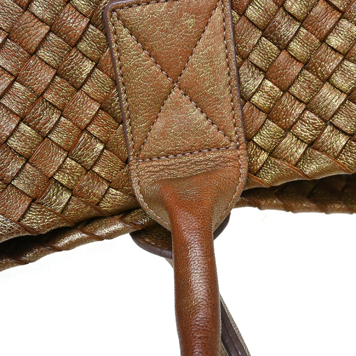 Bottega Veneta Cabat Intrecciato Nappa, Brown, Leather, Tote Bag