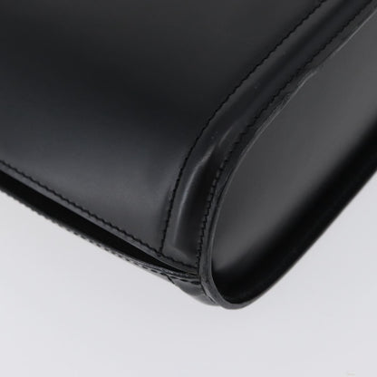 Bally Vintage Leather, Black, Leather, Shoulder Bag