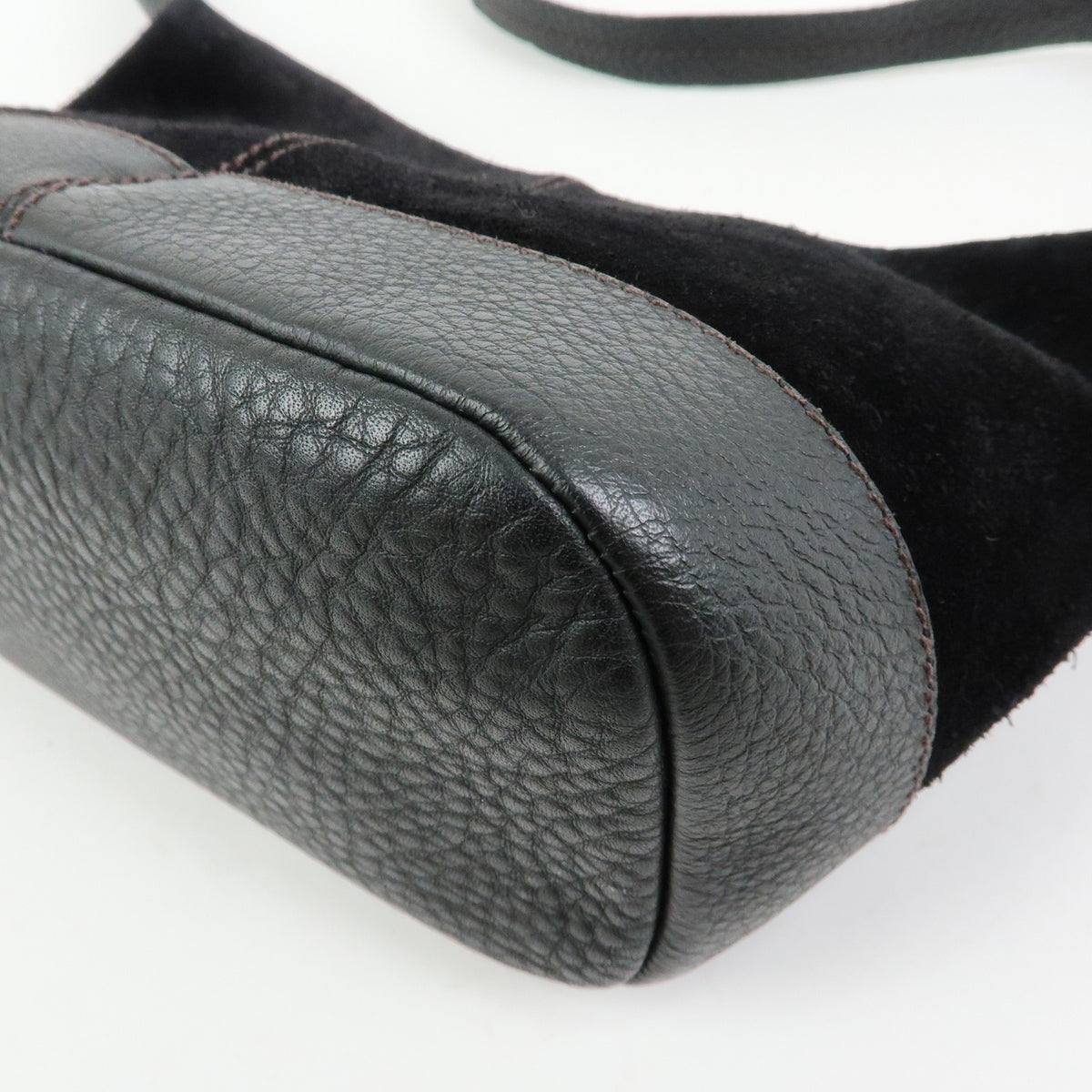 Miu Miu Shoulder Suede, Black, Suede, Shoulder Bag