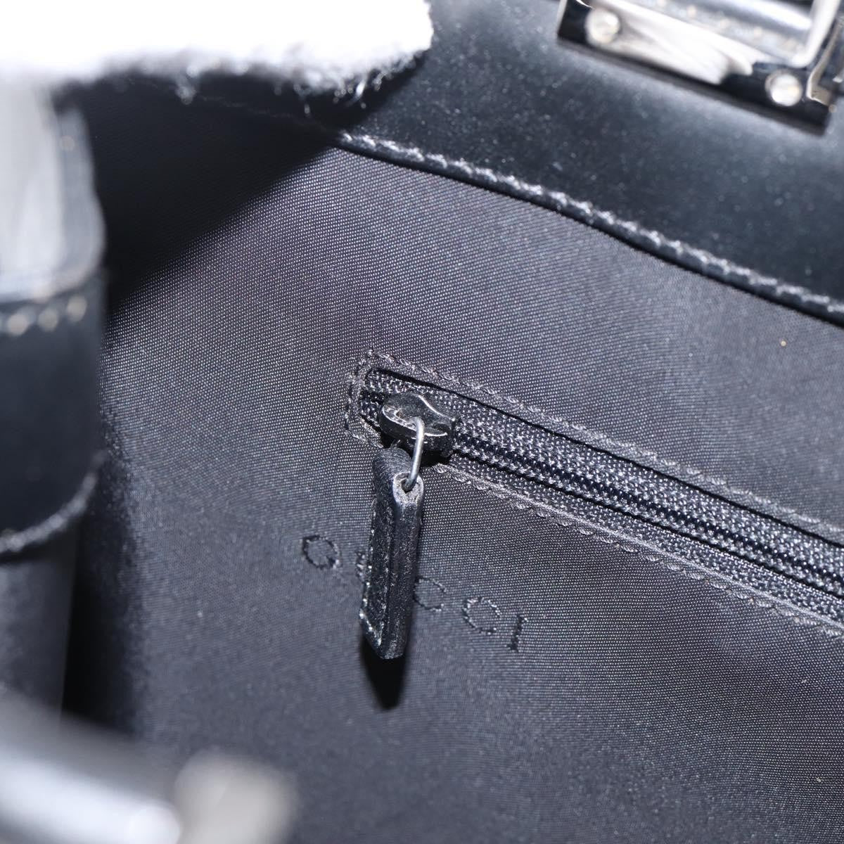 Gucci Jackie Leather, Black, Leather, Tote Bag