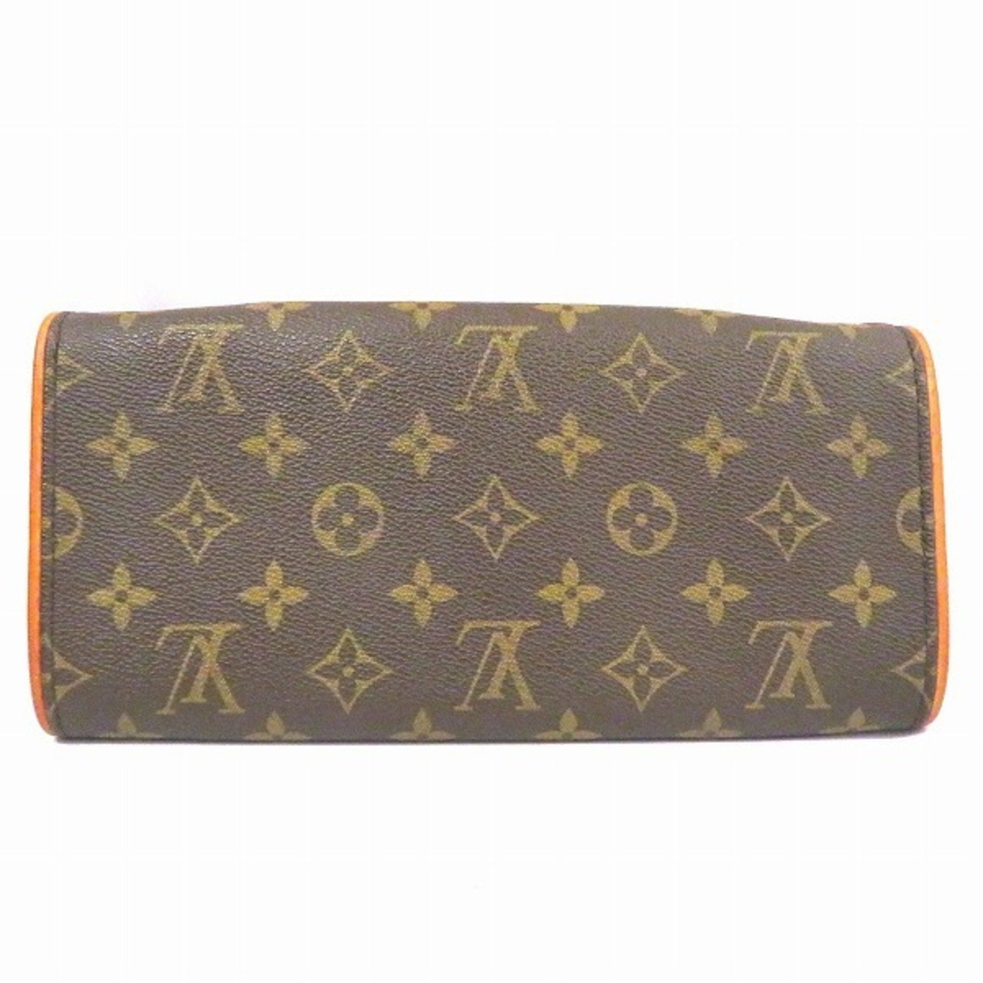 Louis Vuitton Twin, Brown, Canvas, clutch