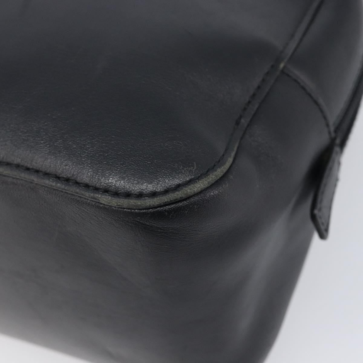 Burberry Nova Check Leather and Nylon, Black, Leather, Handbag