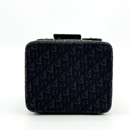 Christian Dior Trotter Canvas, Black, Canvas, Handbag