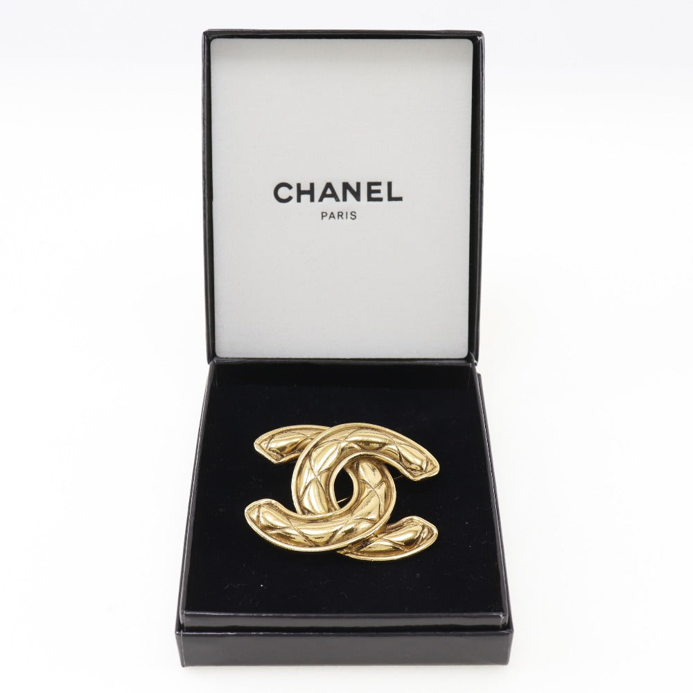 Chanel Cc, Gold, Gold Plated, brooch