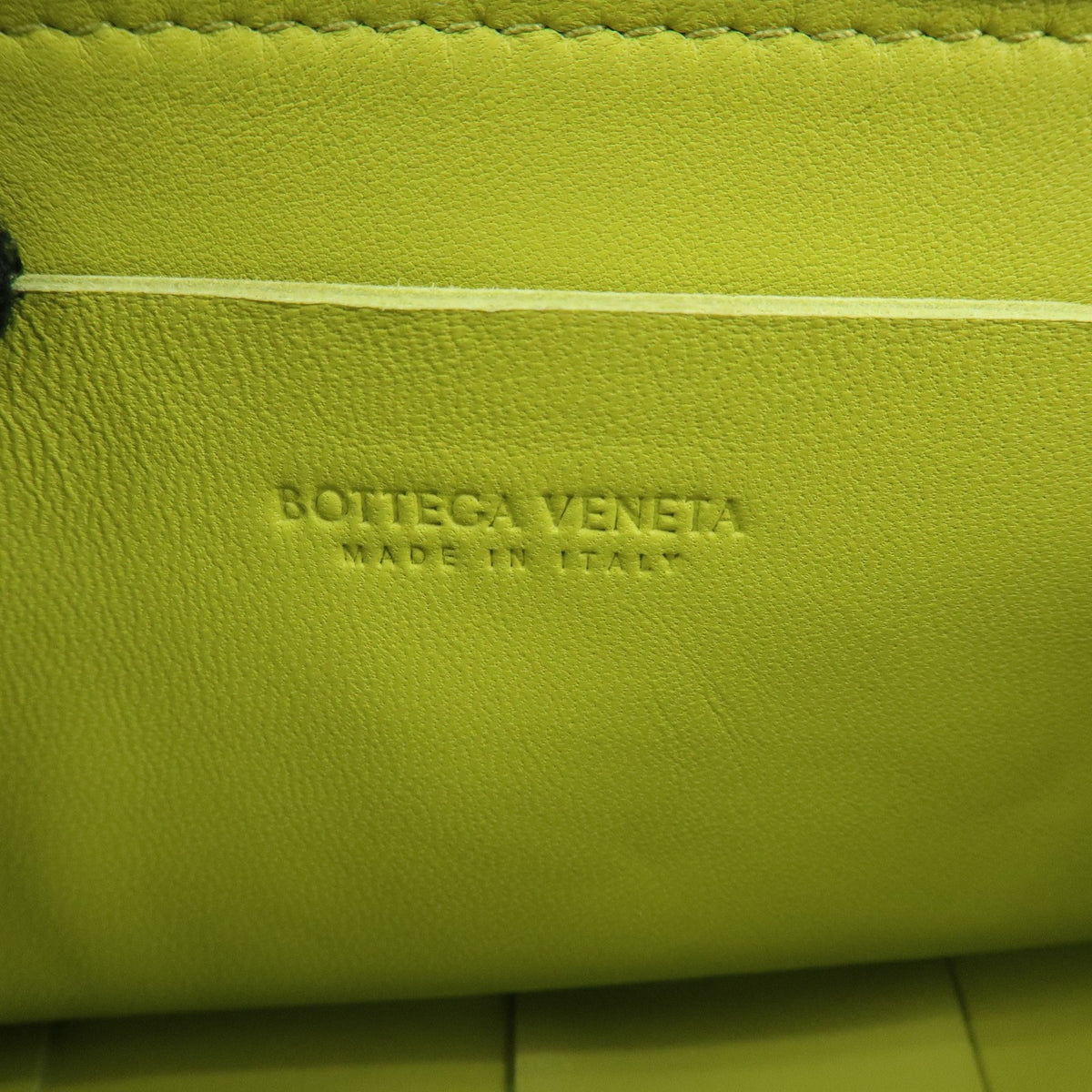 Bottega Veneta Cassette Belt Maxi Intrecciato Leather, Green, Leather, Clutch