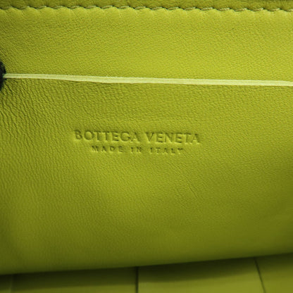 Bottega Veneta Cassette Belt Maxi Intrecciato Leather, Green, Leather, Clutch