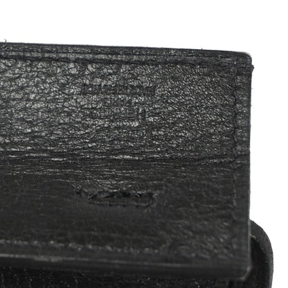 Hermes Onimaitou Pochette Box Calf, Black, Leather, Clutch