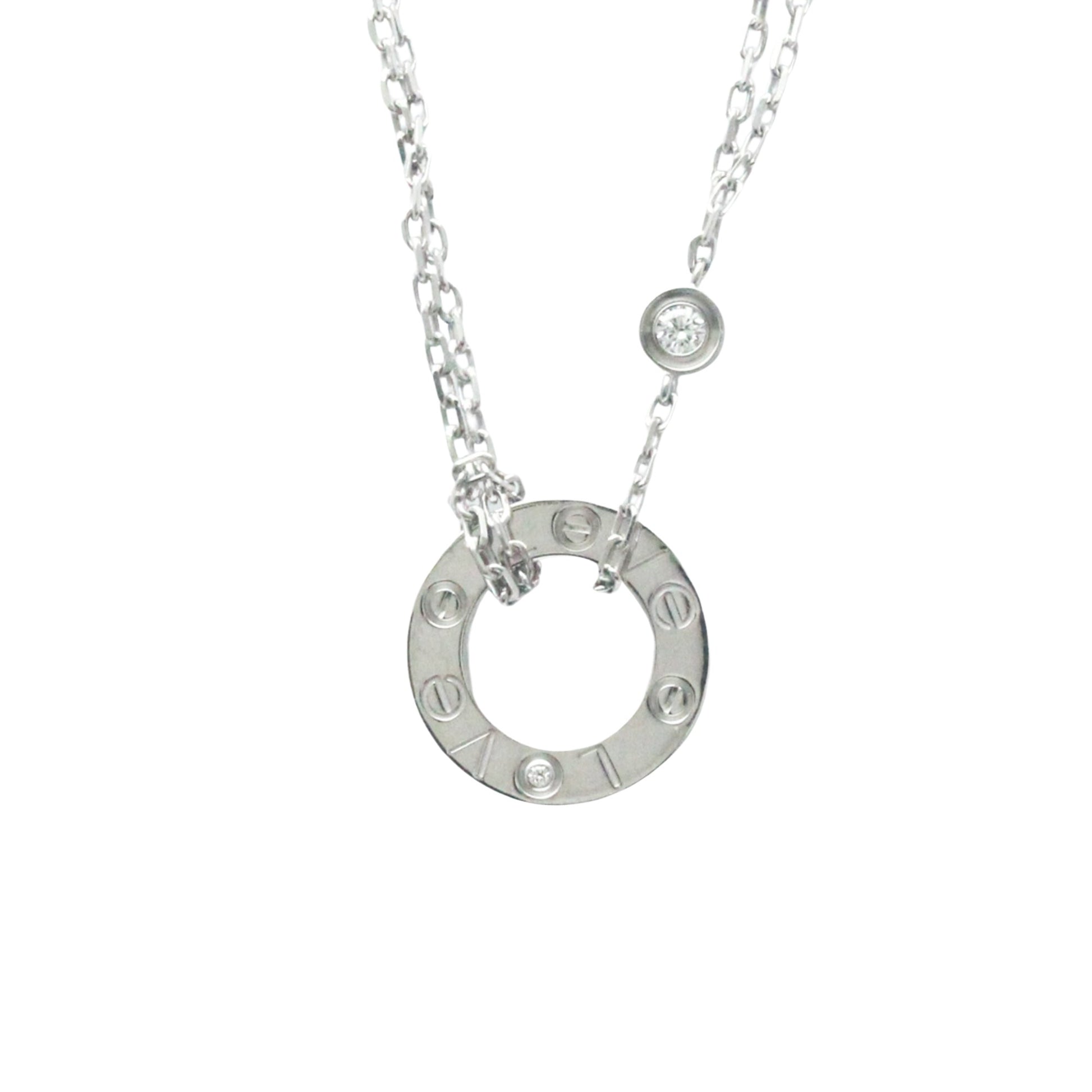 Cartier Love, Silver, White Gold, necklace