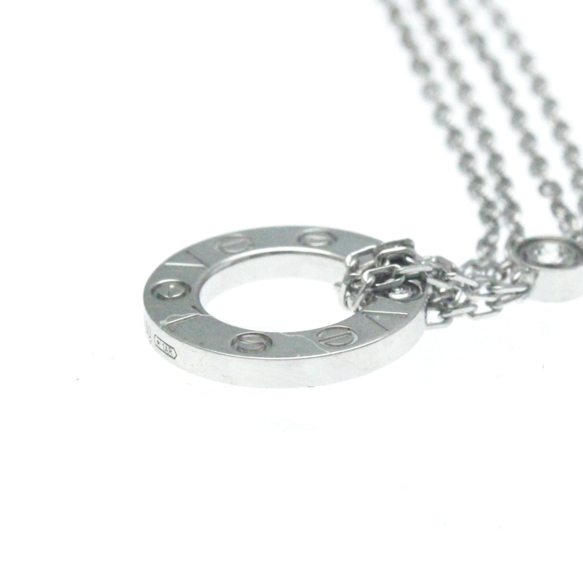 Cartier Love, Silver, White Gold, necklace