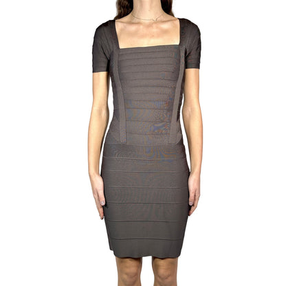 ARMANI JEANS Studded Denim Mini Dress