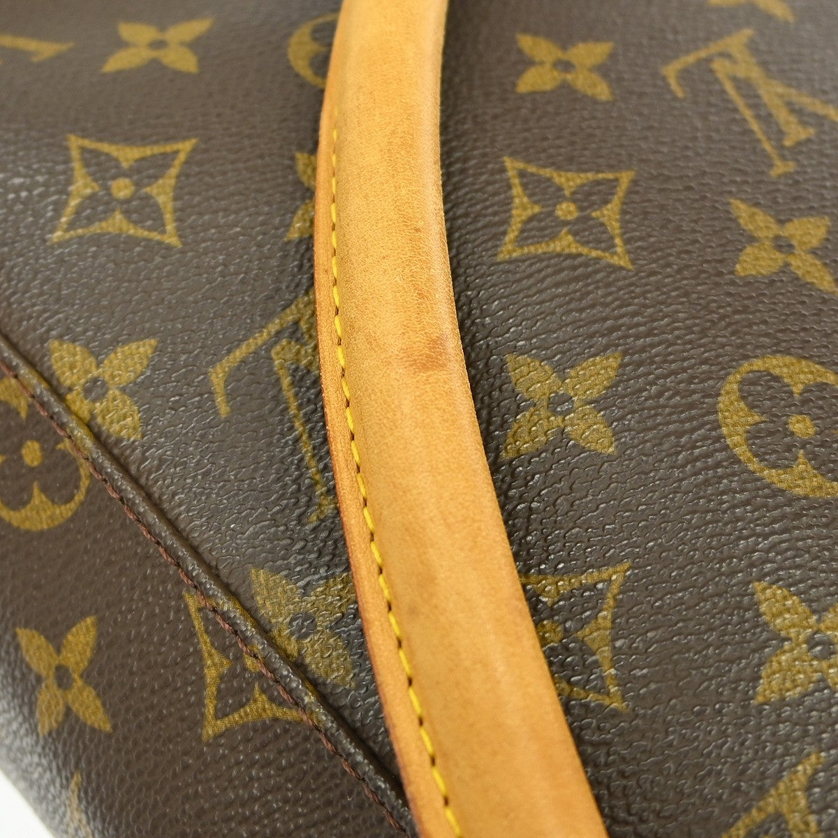 Louis Vuitton Looping Monogram Canvas, Brown, Canvas, Handbag