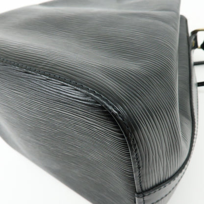Louis Vuitton Noe Epi Leather, Black, Leather, Shoulder Bag