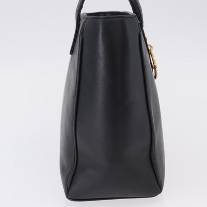 Christian Dior Vintage Lady Dior Leather, Black, Leather, Handbag