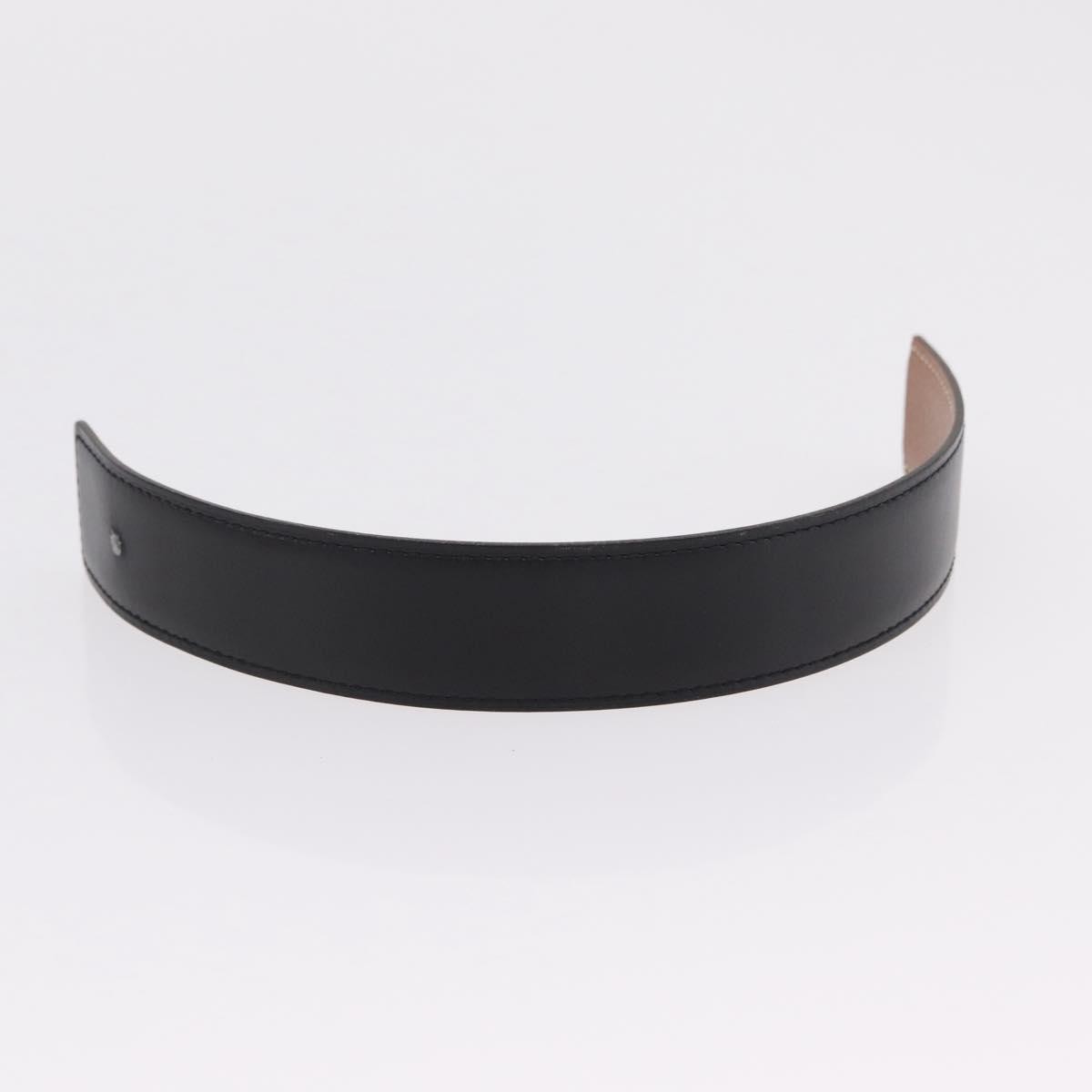 Hermes Constance Reversible Belt Leather, Black, Leather, Belt