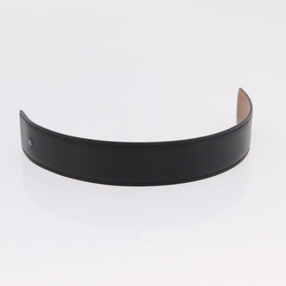 Hermes Constance Reversible Belt Leather, Black, Leather, Belt
