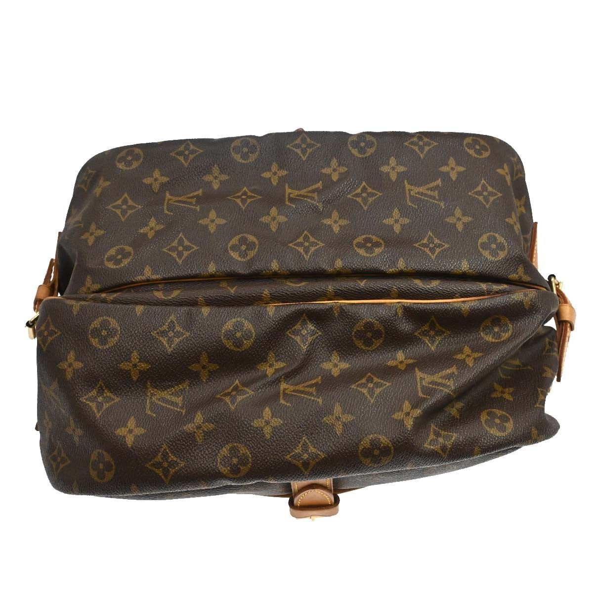 Louis Vuitton Saumur Monogram Canvas, Brown, Canvas, Shoulder Bag