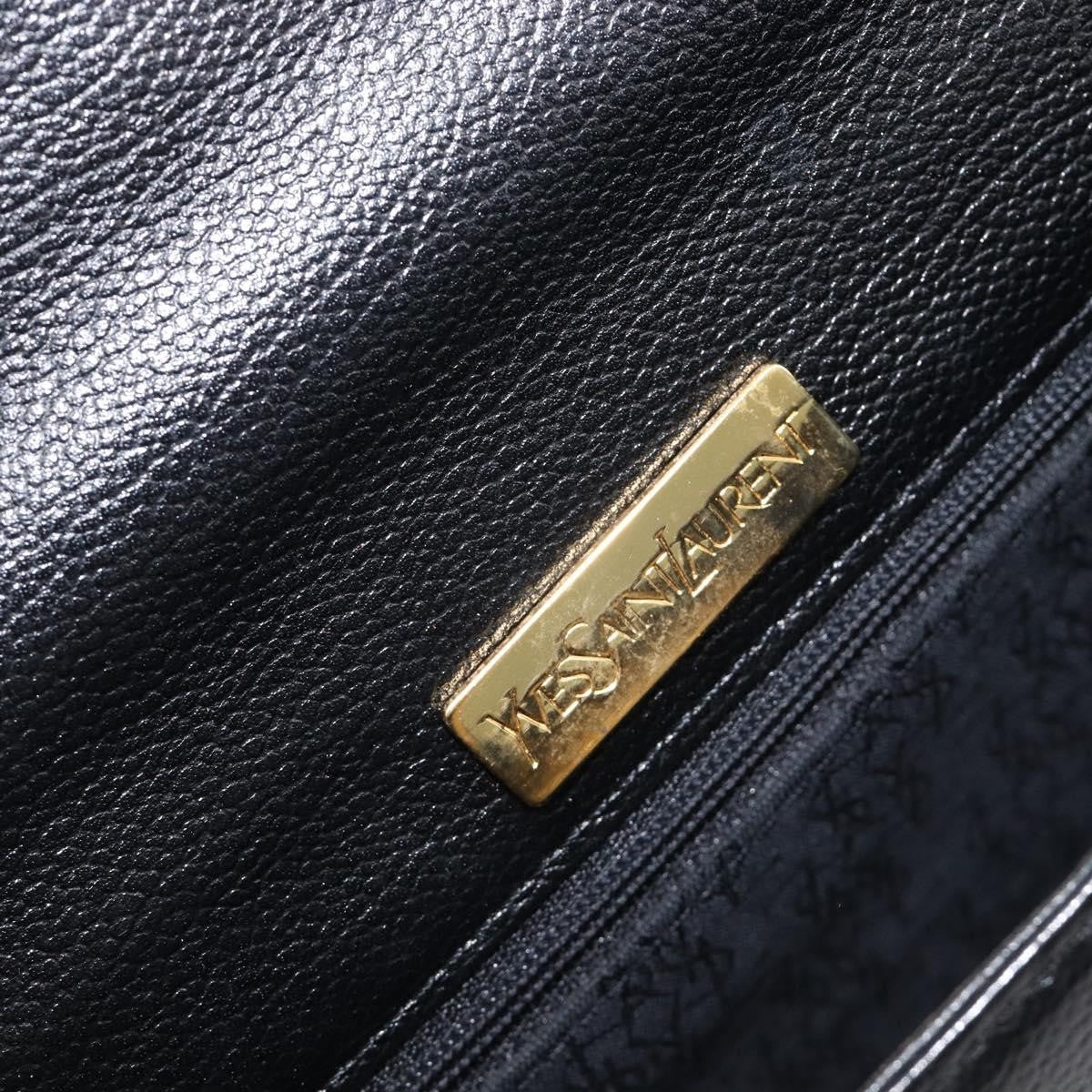 Saint Laurent Handbag Leather, Black, Leather, Handbag