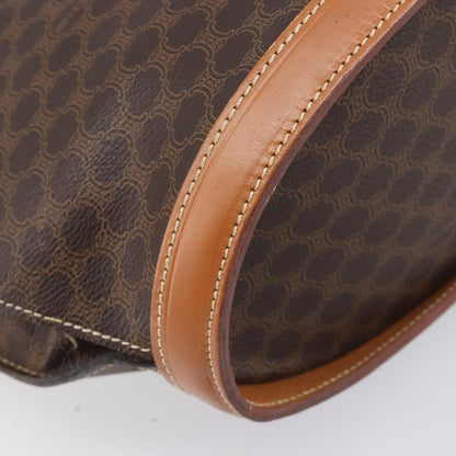 Celine Macadam Canvas and leather, Brown, Canvas, Tote Bag