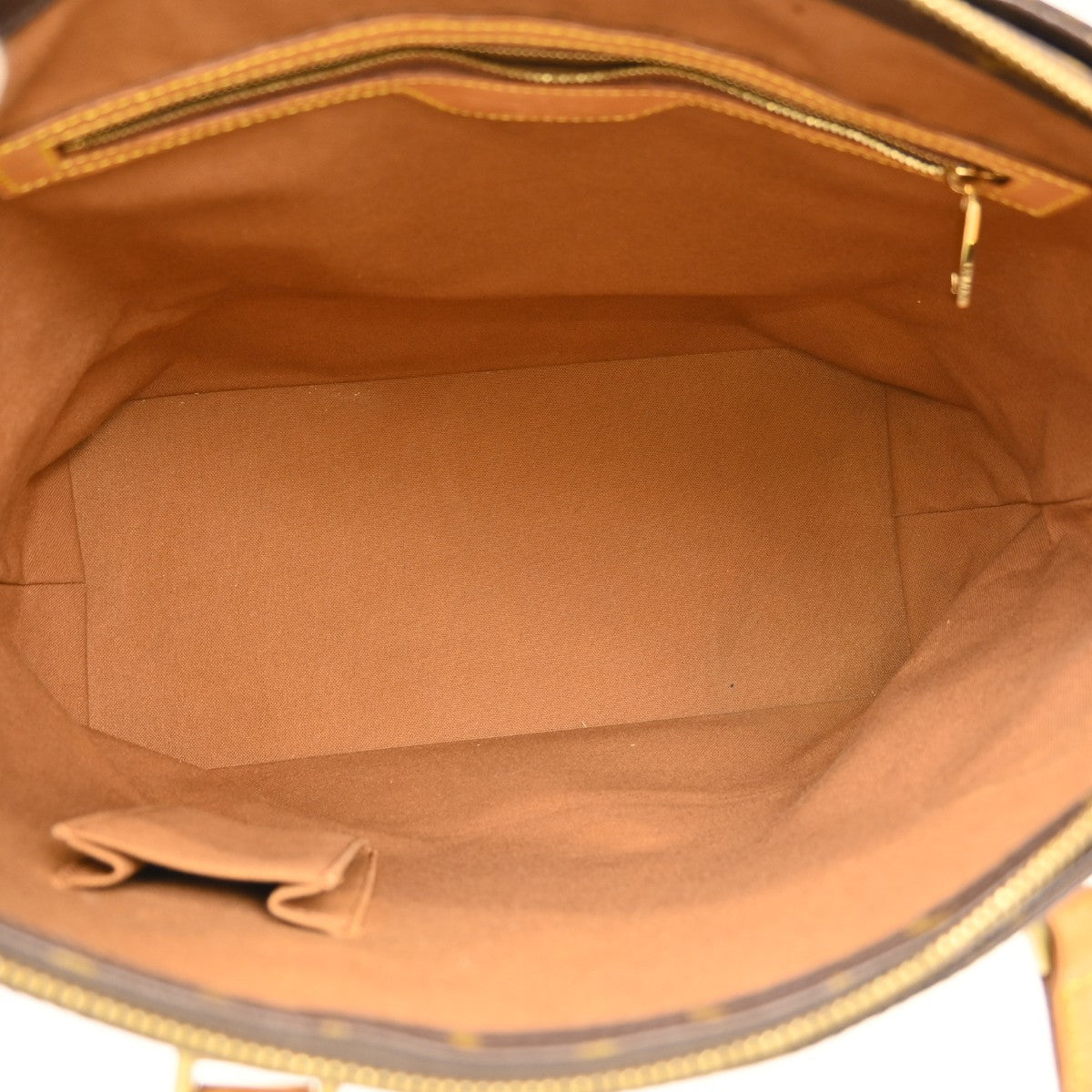 Louis Vuitton Cabas Mezzo Monogram Canvas, Brown, Canvas, Tote Bag