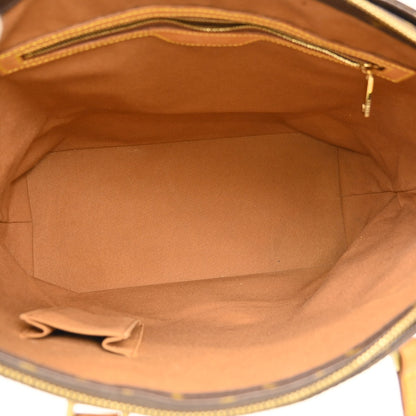 Louis Vuitton Cabas Mezzo Monogram Canvas, Brown, Canvas, Tote Bag