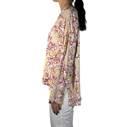 Liviana Conti Floral Silk Blouse