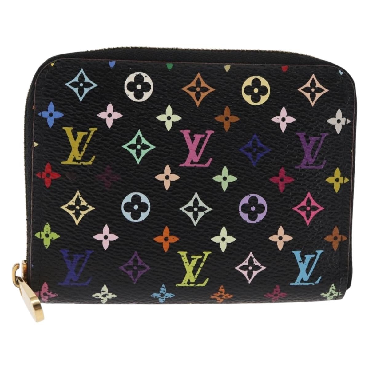 Louis Vuitton Porte-Monnaie Zippy Monogram Multicolor, Multicolour, Canvas, Wallet