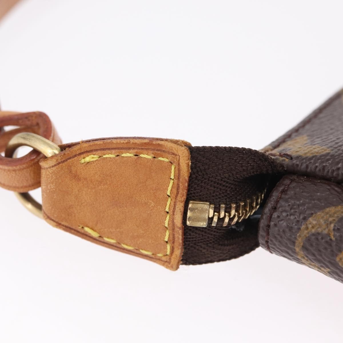 Louis Vuitton Pochette Accessoires NM Monogram Canvas, Brown, Canvas, Clutch