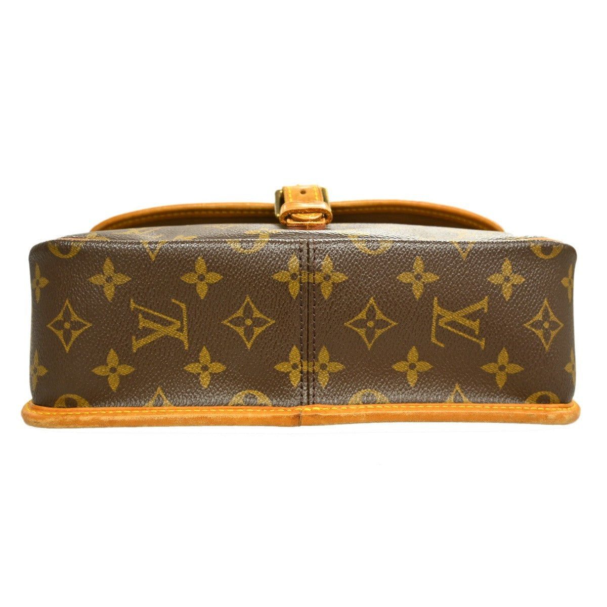 Louis Vuitton Sologne Monogram Canvas, Brown, Canvas, Shoulder Bag
