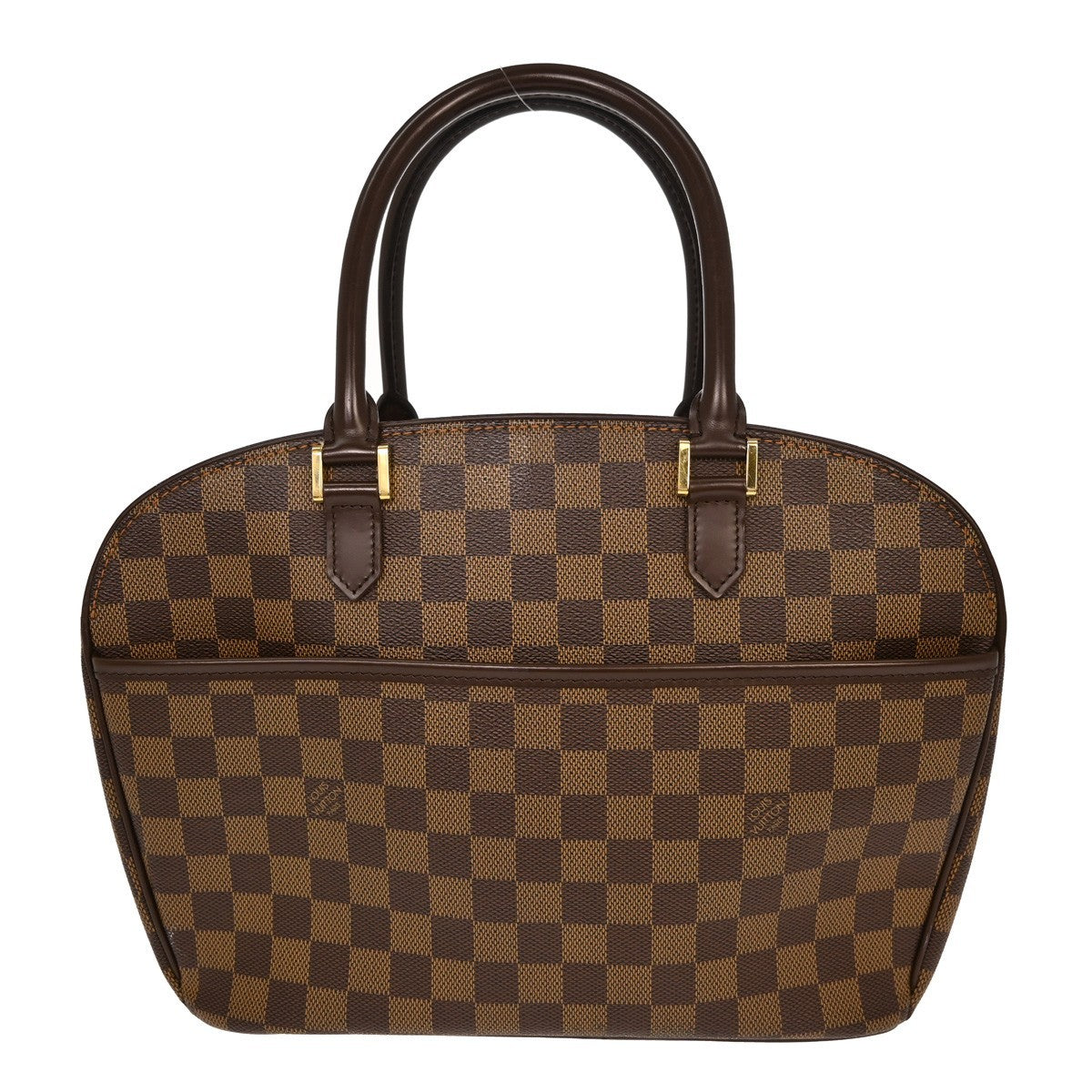 Louis Vuitton Sarria Damier Ebene, Brown, Canvas, Handbag