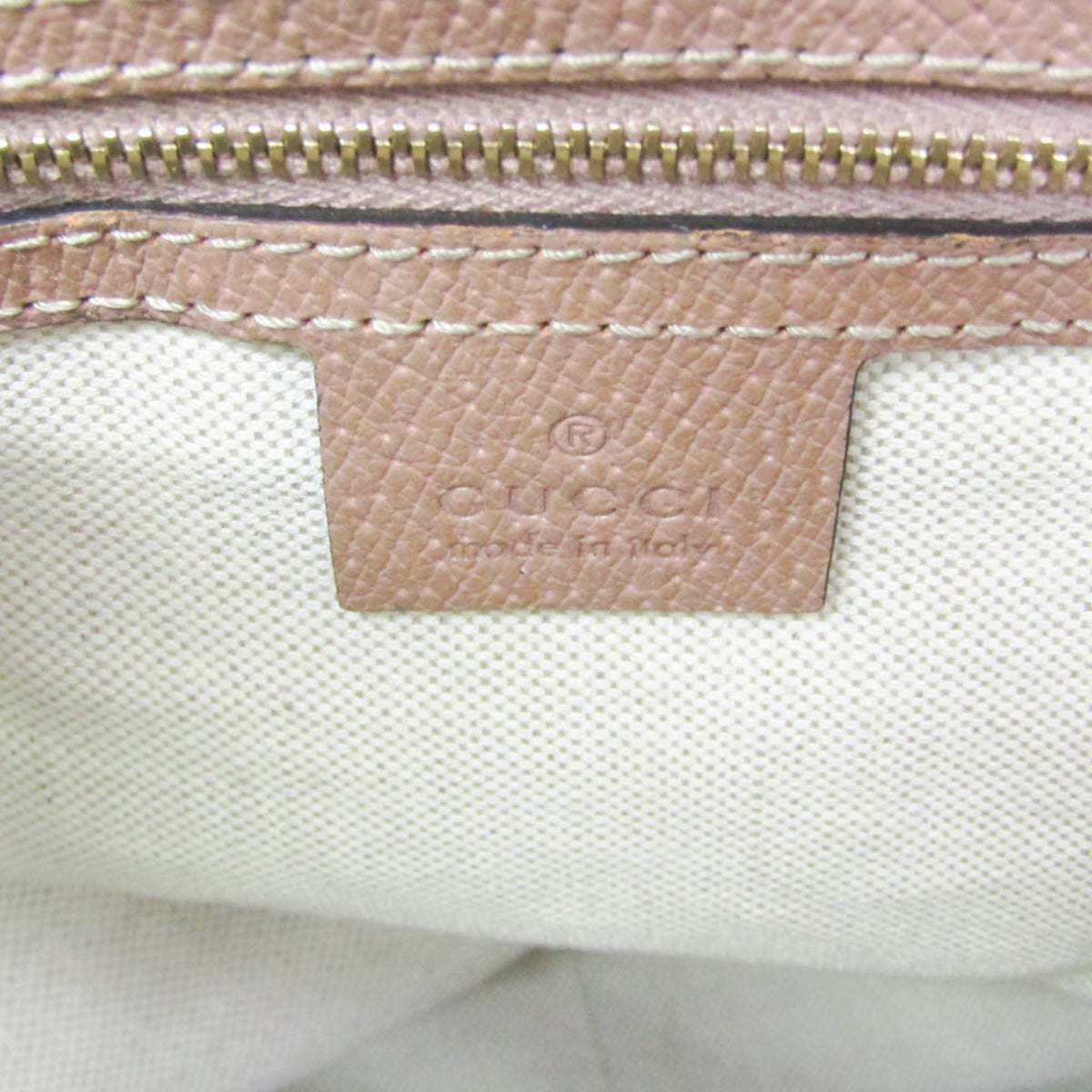 Gucci Bree GG Canvas with Leather, Beige, Leather, Tote Bag