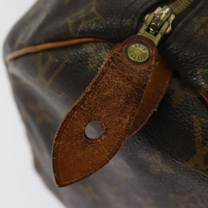 Louis Vuitton Speedy Handbag Monogram Canvas, BROWN, CANVAS, Handbag