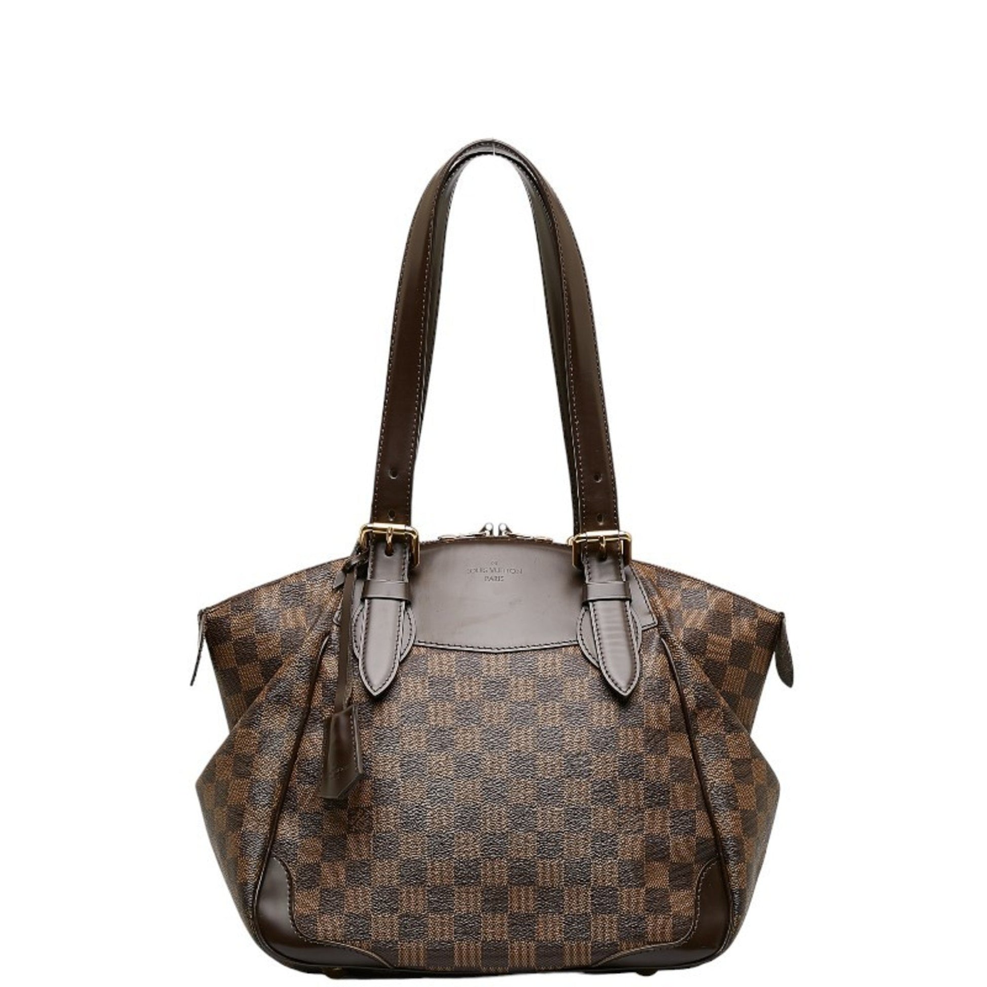 Louis Vuitton Verona, Brown, Canvas, handbag