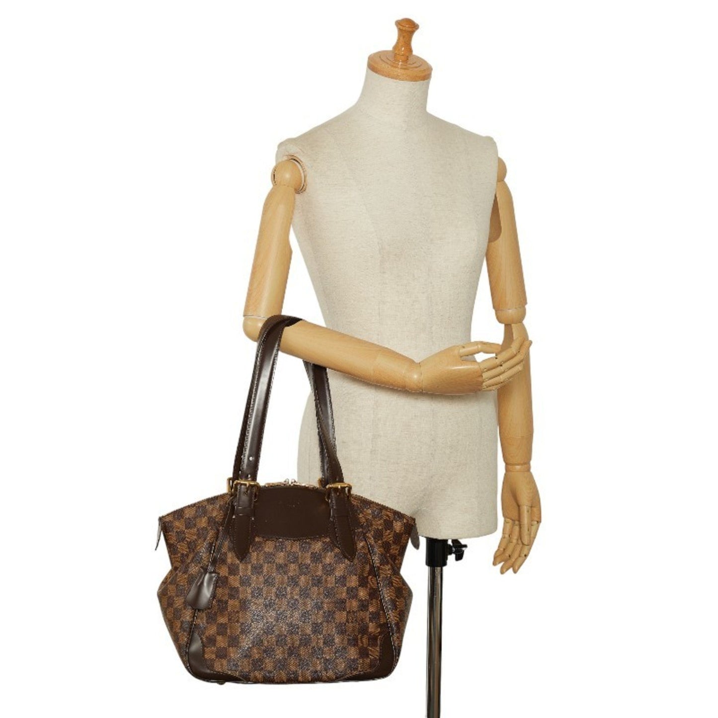 Louis Vuitton Verona, Brown, Canvas, handbag