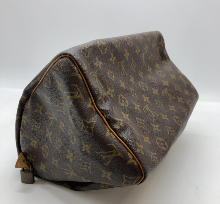 Louis Vuitton Speedy Monogram Canvas, Brown, Canvas, Handbag