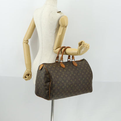 Louis Vuitton Speedy Bandouliere Bag Monogram Canvas, BROWN, CANVAS, Handbag