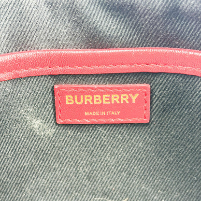 Burberry TB Camera Quilted Leather, Gold, Leather, Shoulder Bag